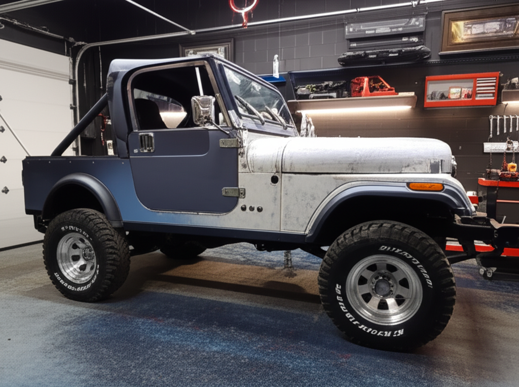 Restauración de Jeep CJ7 en Galpón 86